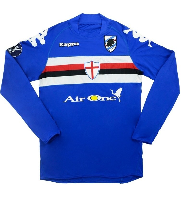 UC Sampdoria 2008-09 UEFA Cup Home Kit