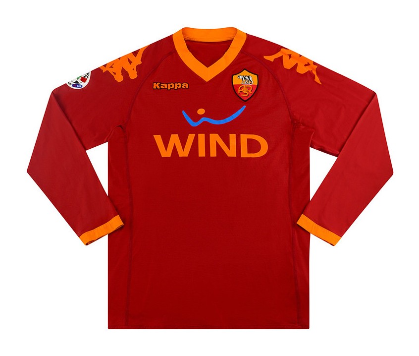AS Roma 2009-10 Home Kit