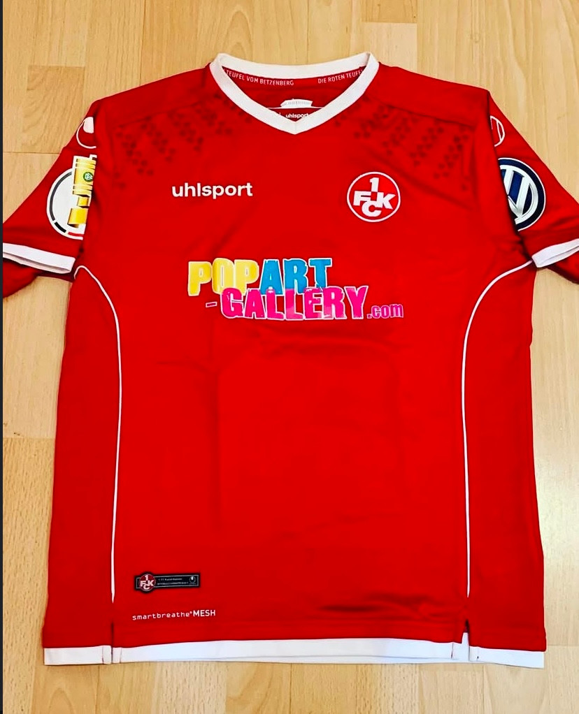 1. FC Kaiserslautern 2017-18 DFB-Pokal Home Kit