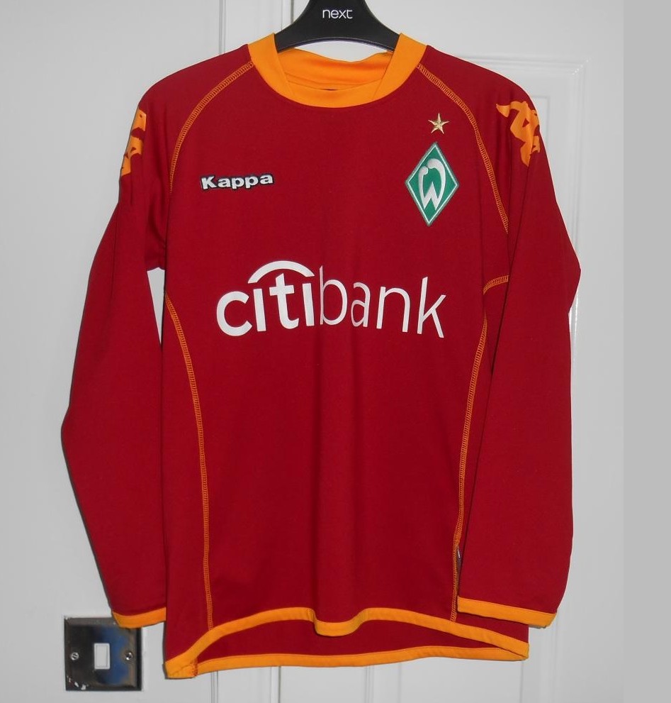 Werder Bremen 2007-08 GK 1 Kit