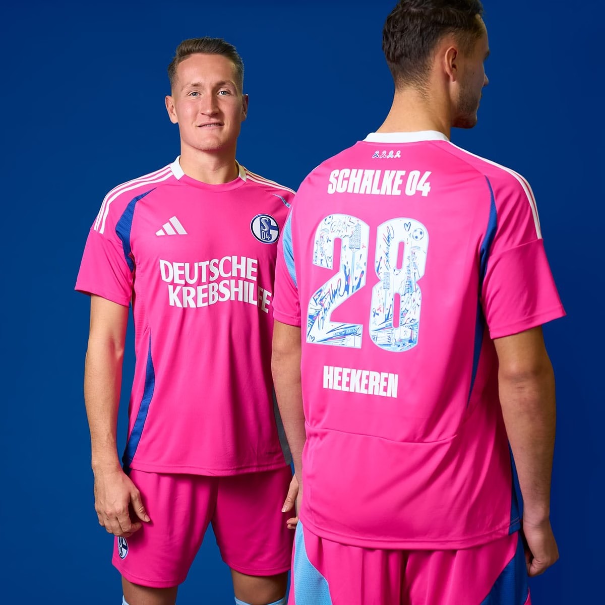 Schalke 04 2024-25 GK Pink October Kit