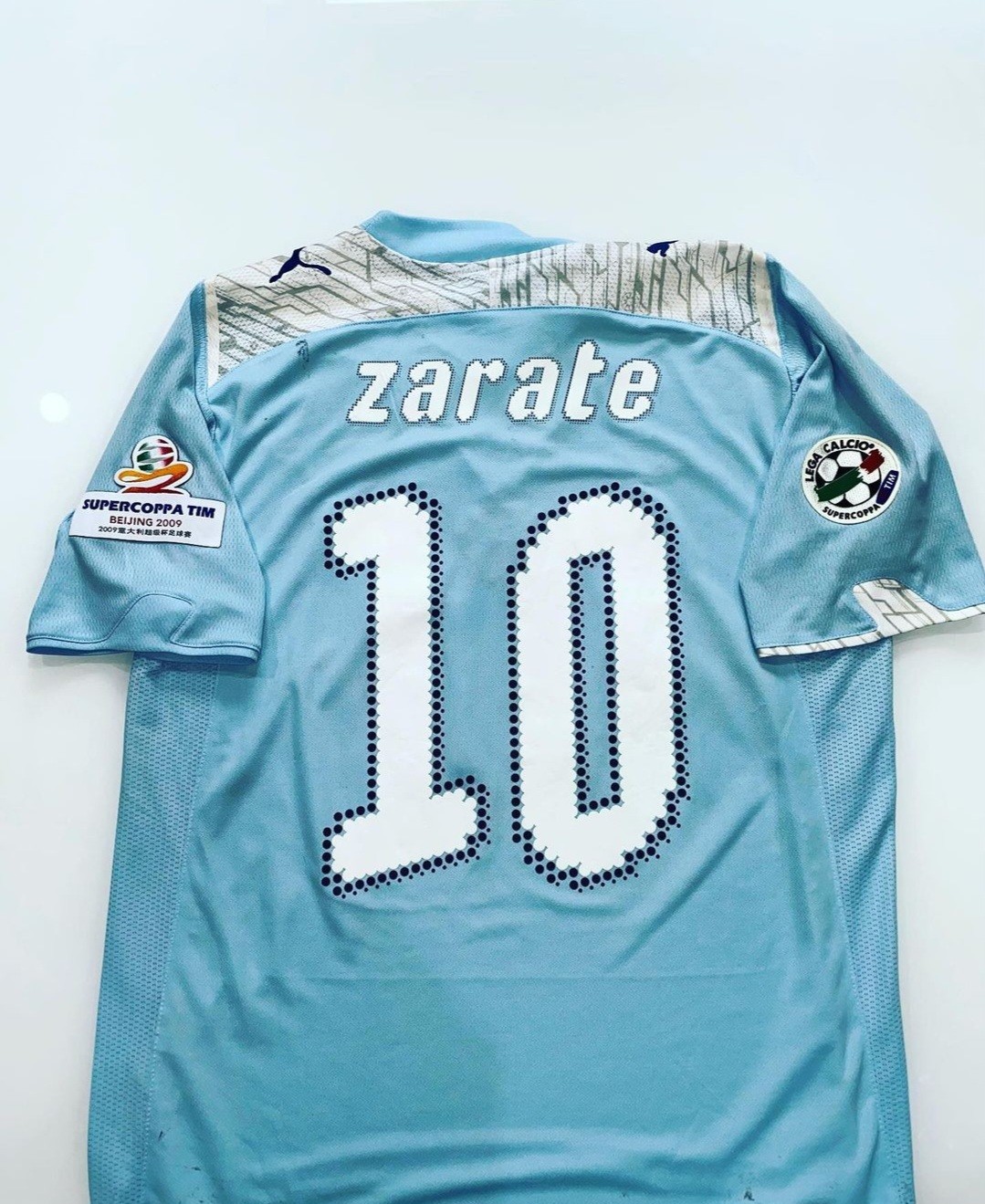 SS Lazio 2009-10 Supercoppa Italiana Kit