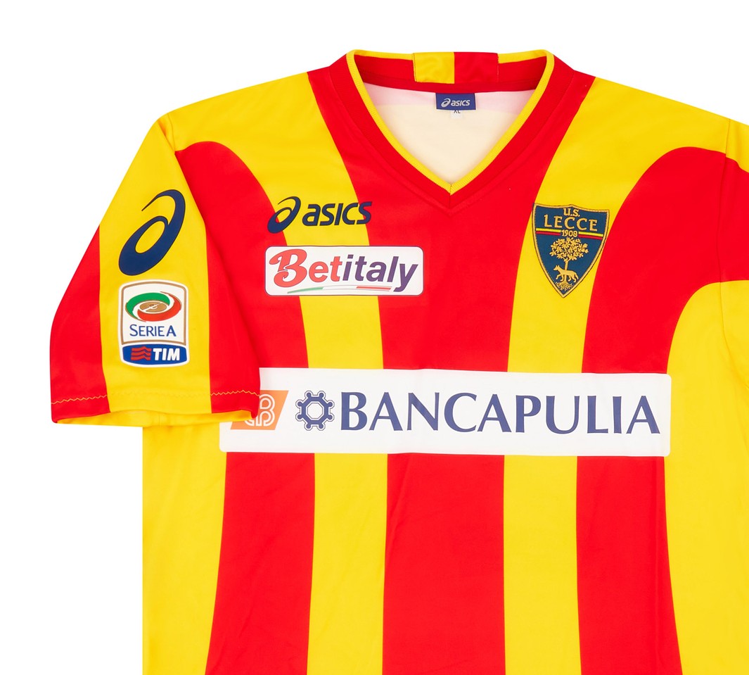 US Lecce 2010-11 Home Kit