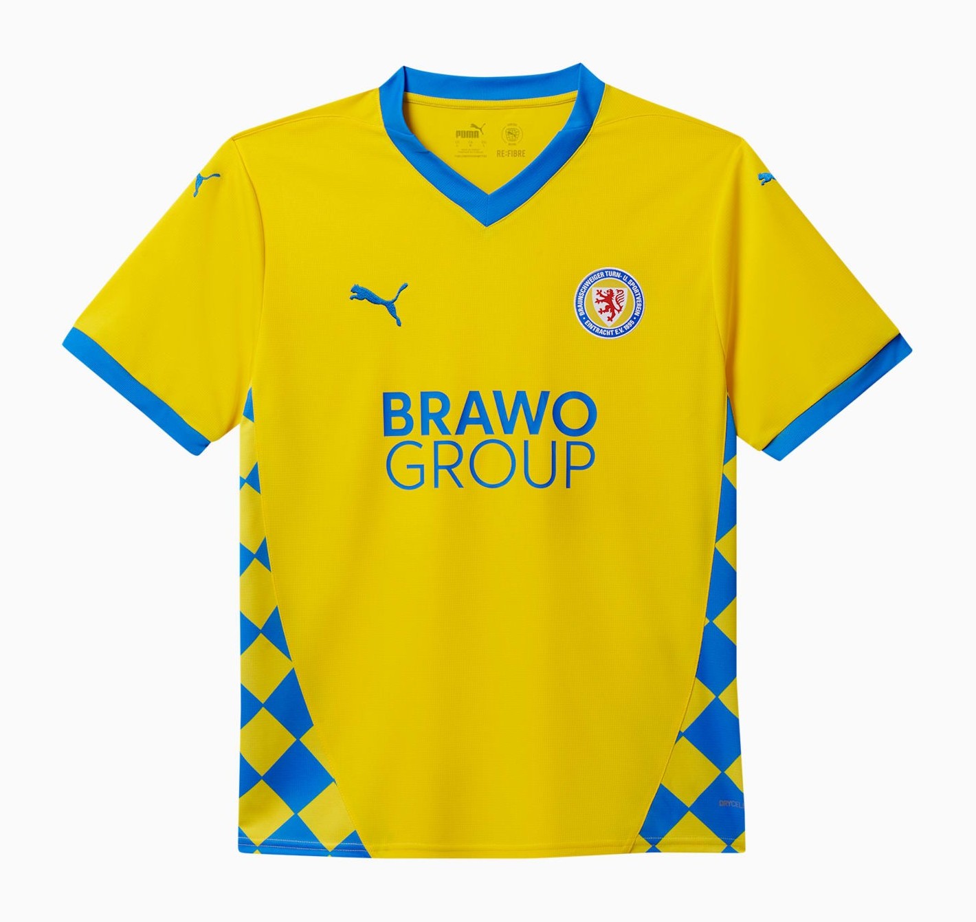 Eintracht Braunschweig 2024-25 Home Kit