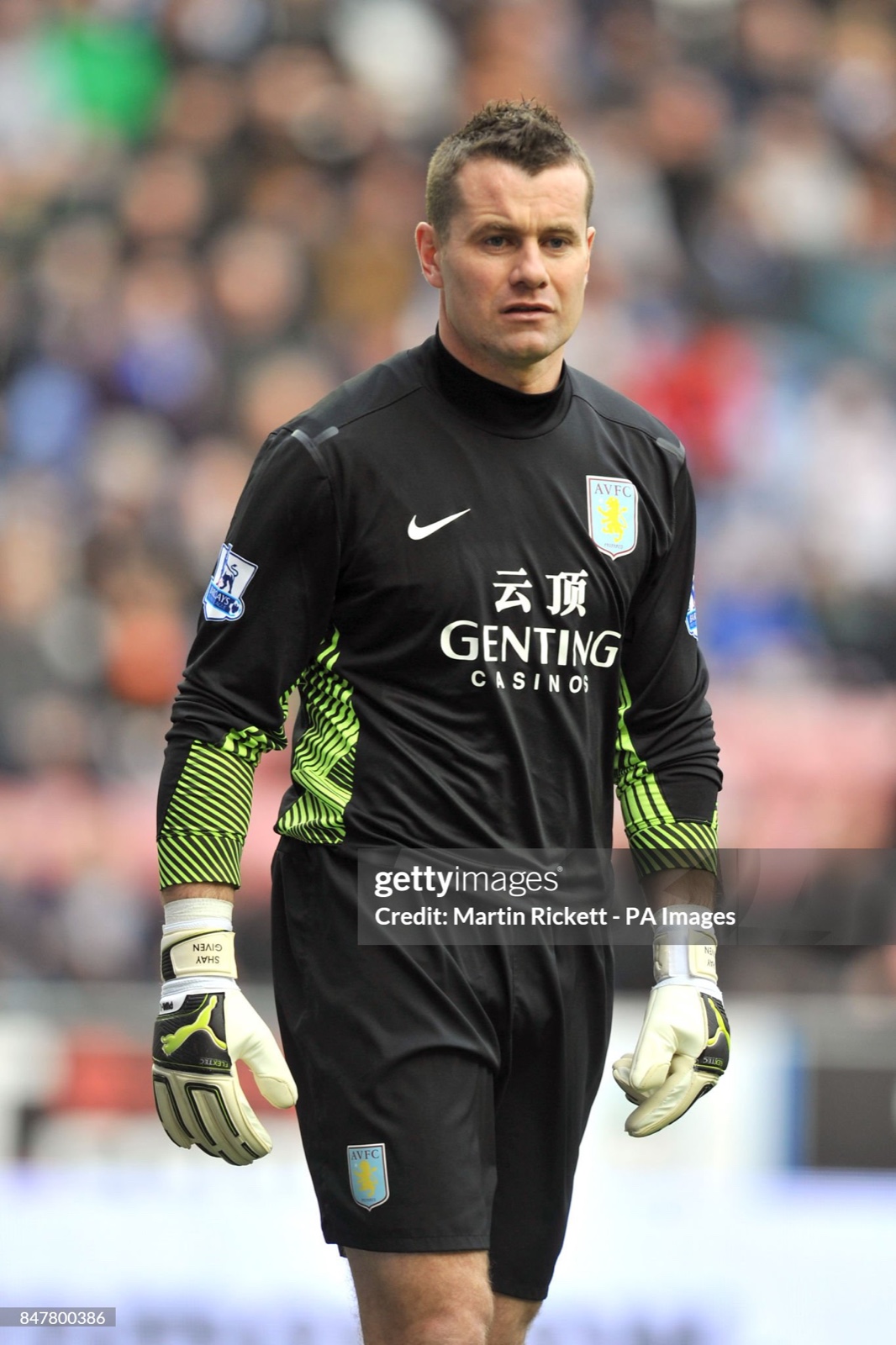 Aston Villa 2011-12 GK Third Kit