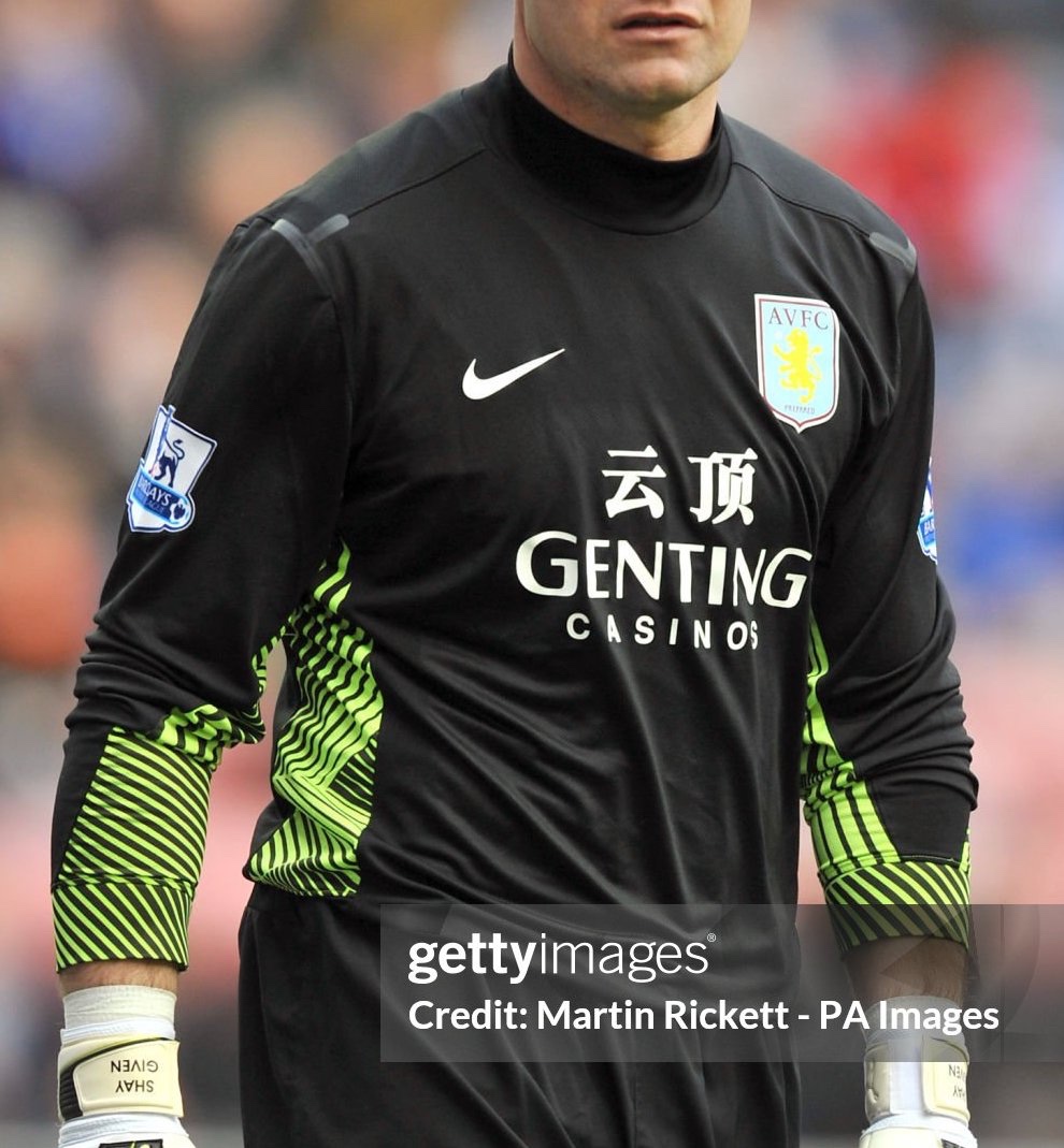 Aston Villa 2011-12 GK Third Kit