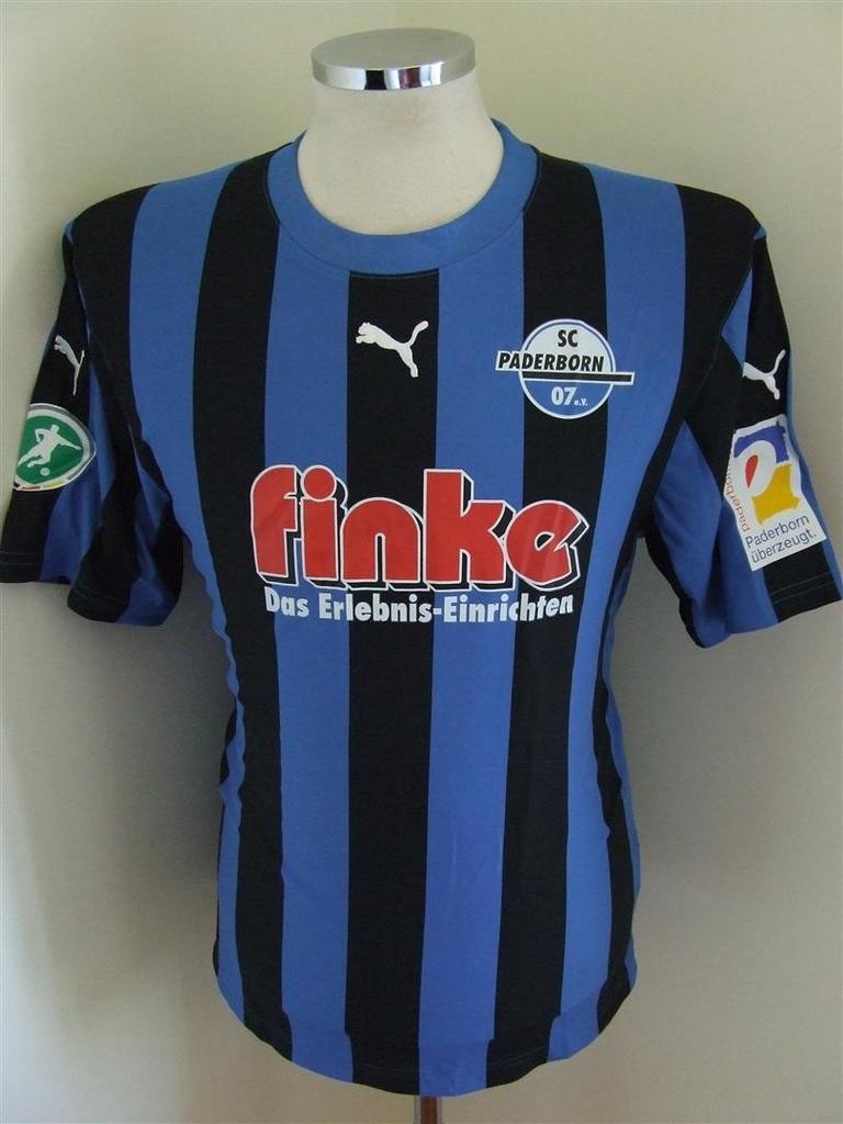 SC Paderborn 2008-09 Home Kit