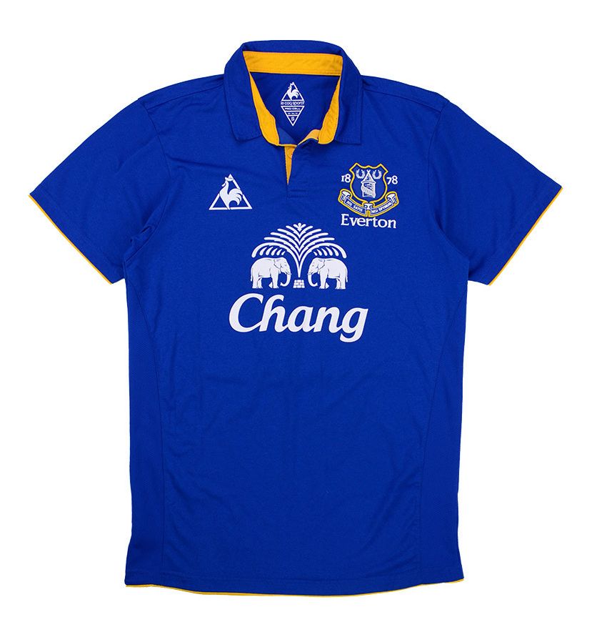 Everton FC 2011-12 Home Kit