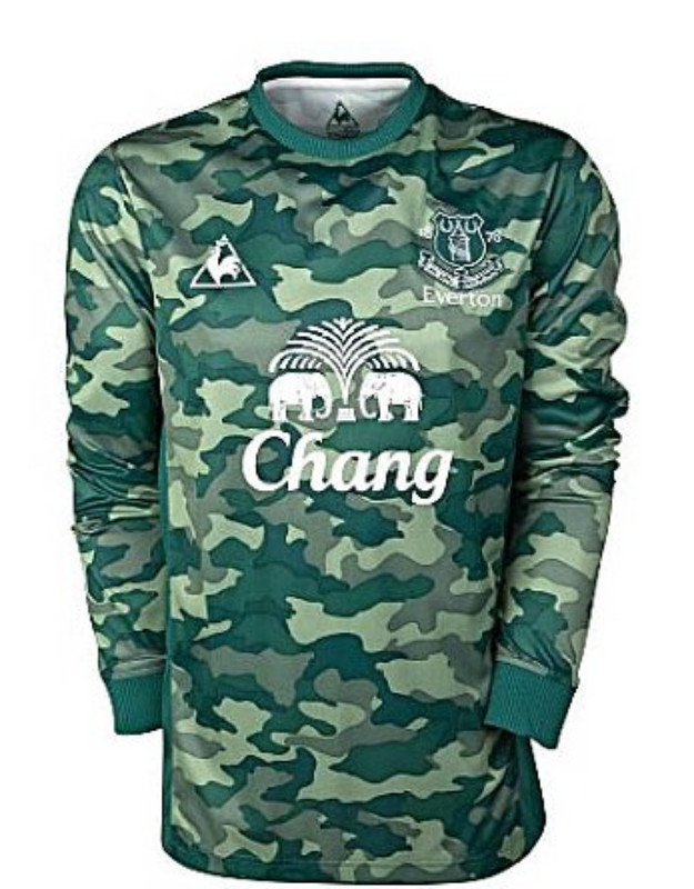 Everton FC 2011-12 GK Home Kit