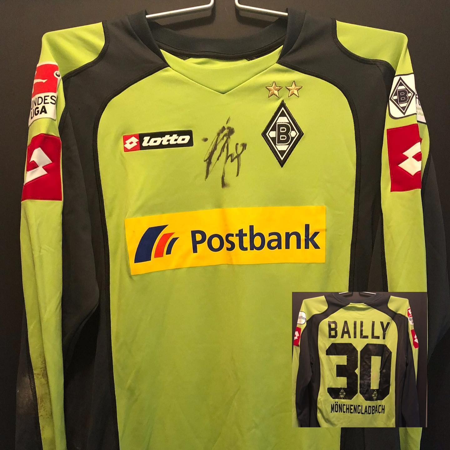 Borussia Mönchengladbach 2010-11 GK 1 Kit