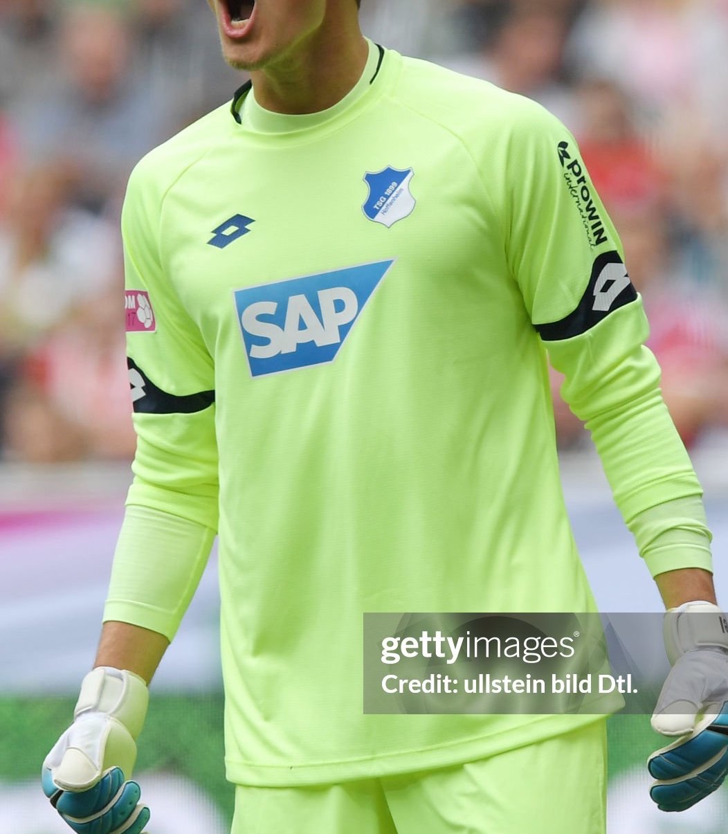 TSG 1899 Hoffenheim 2017-18 GK 2 Kit