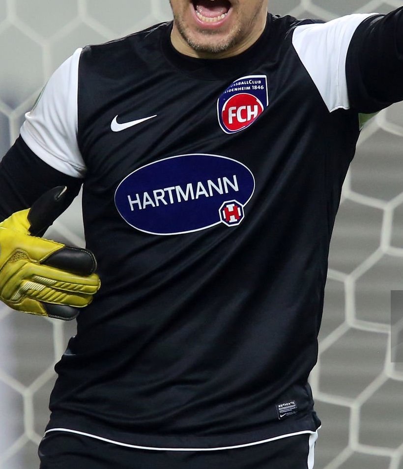 1. FC Heidenheim 2013-14 GK 1 Kit