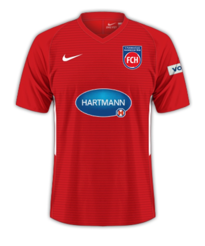 1. FC Heidenheim 2018-19 Home Kit