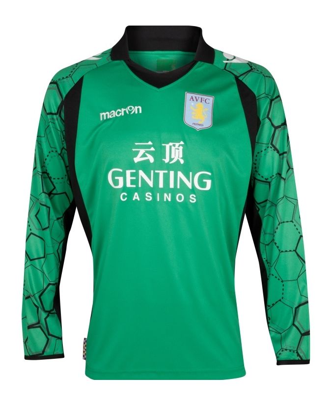 Aston Villa 2012-13 GK Home Kit