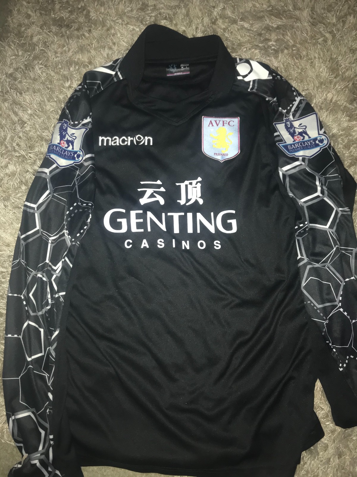 Aston Villa 2012-13 GK Third Kit