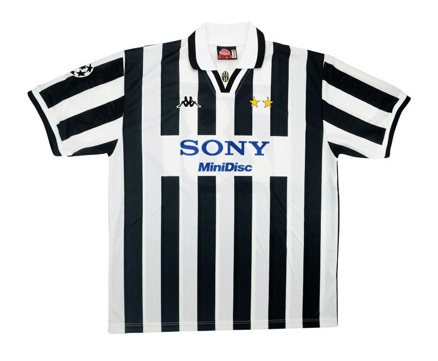 Juventus FC 1996-97 Champions League Home Kit