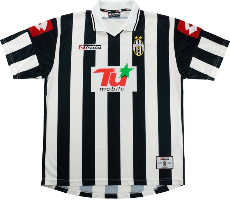 Juventus FC 2001-02 Champions League Home Kit