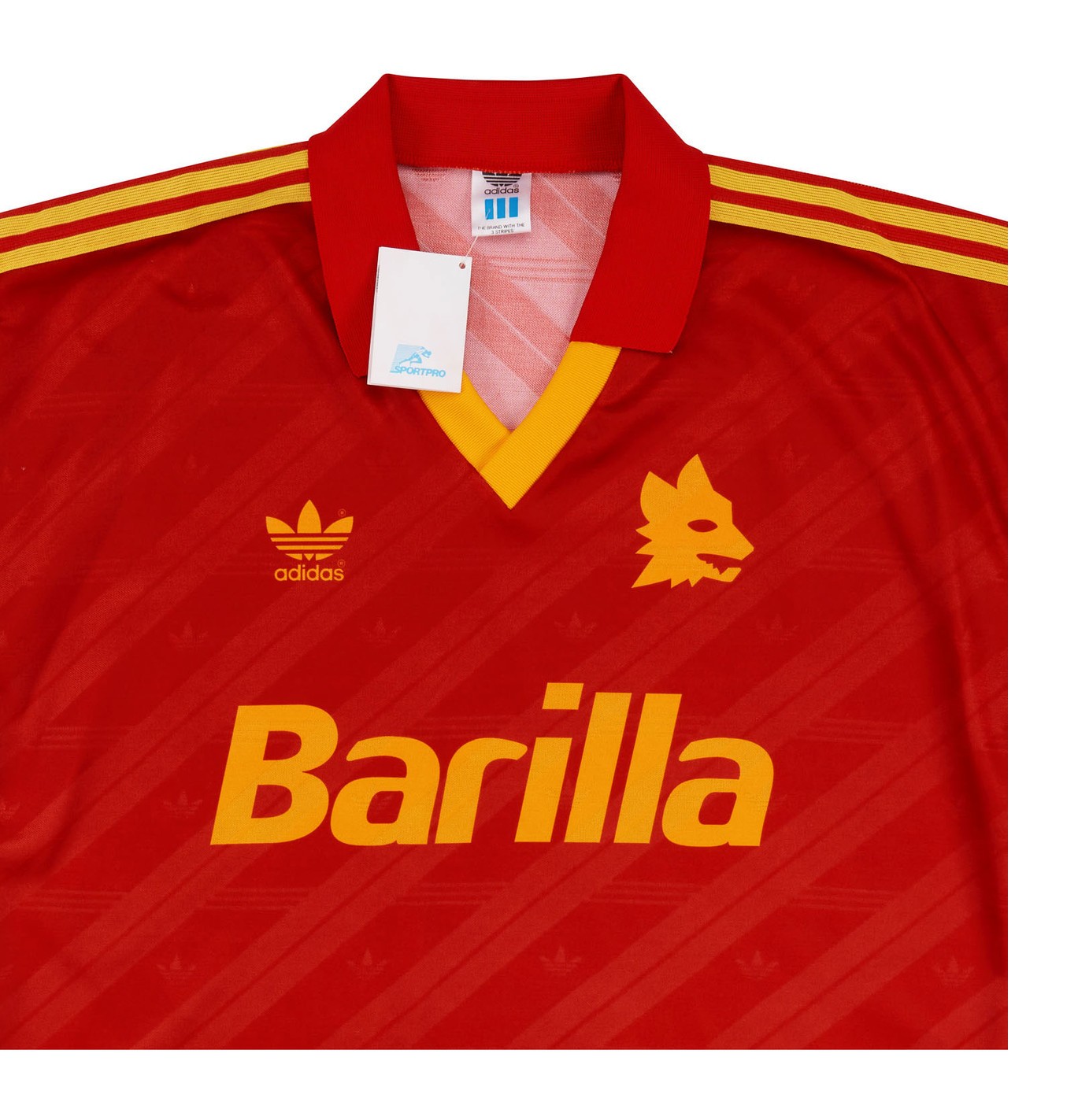 AS Roma 1992-93 Home 2 Kit