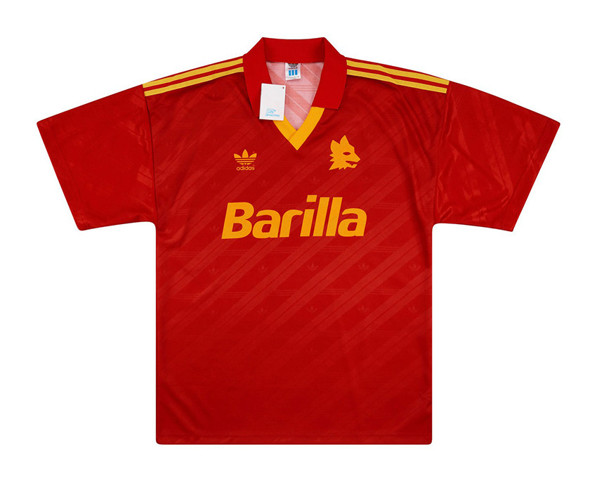 AS Roma 1993-94 Home 2 Kit