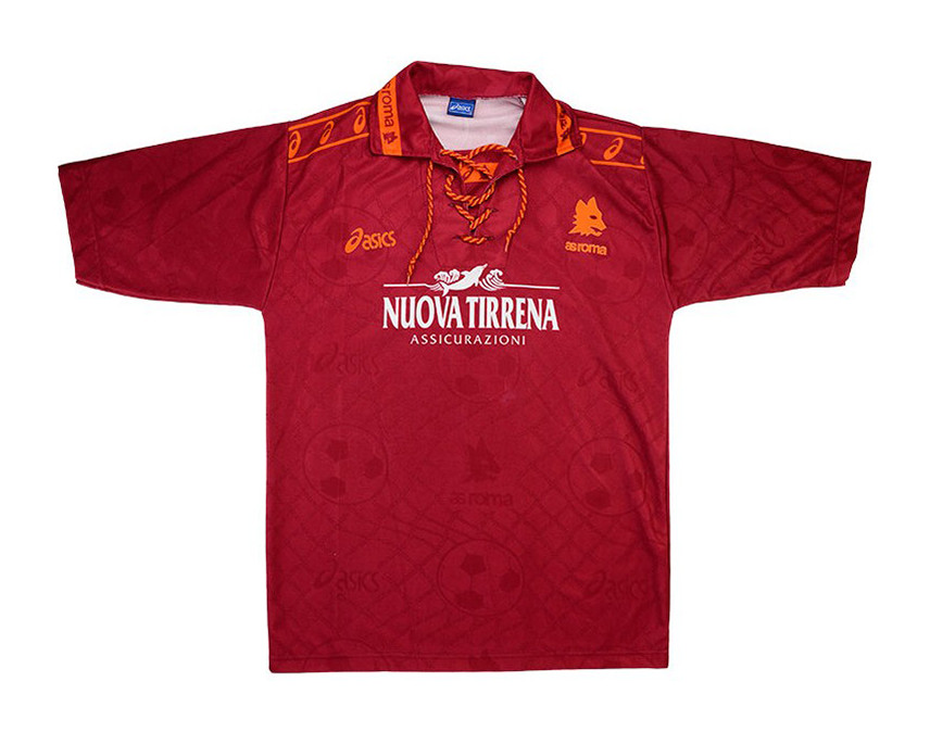 AS Roma 1994-95 Home Kit