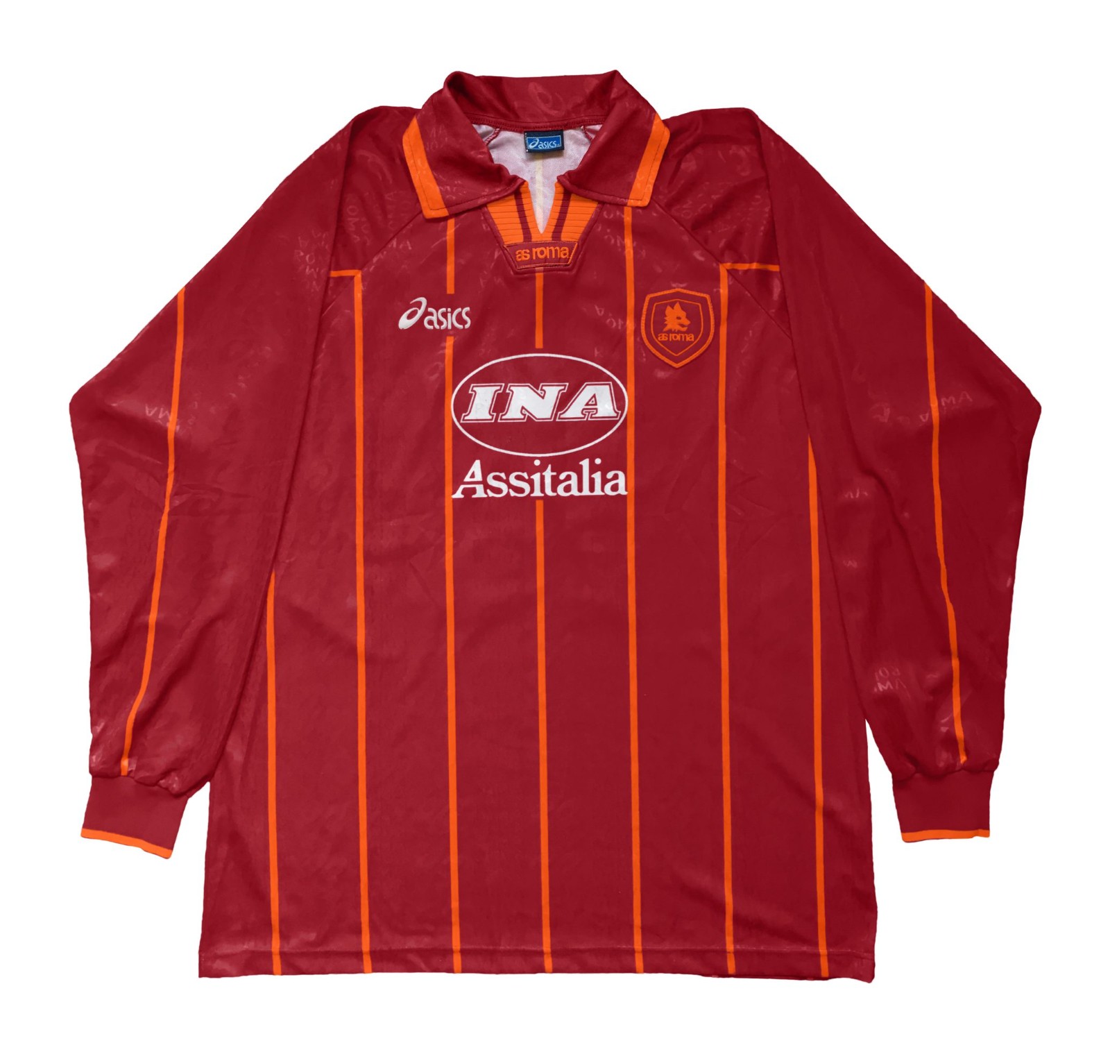AS Roma 1996-97 Home Kit