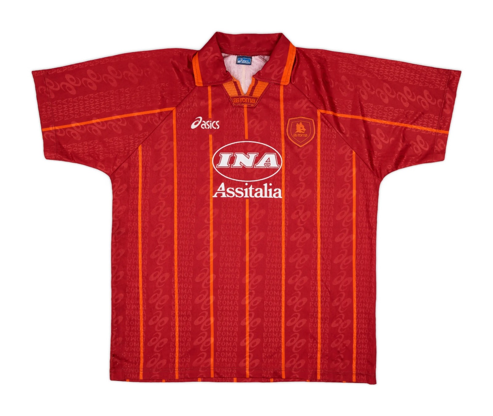 AS Roma 1996-97 Home Kit