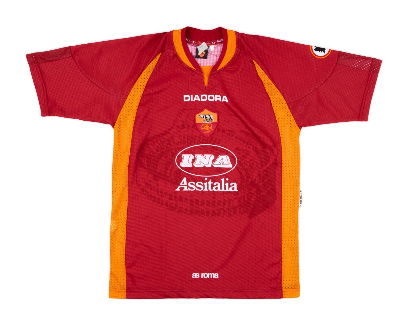 AS Roma 1997-98 Home Kit