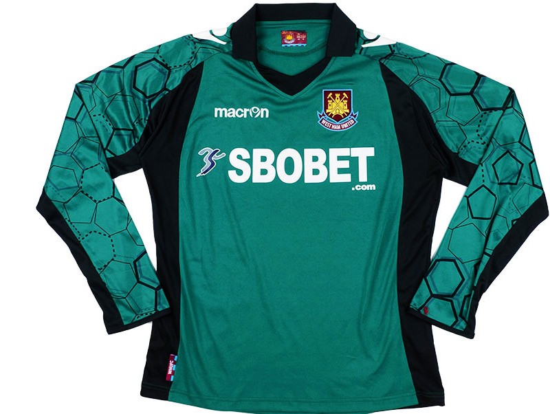 West Ham United 2012-13 GK Home Kit