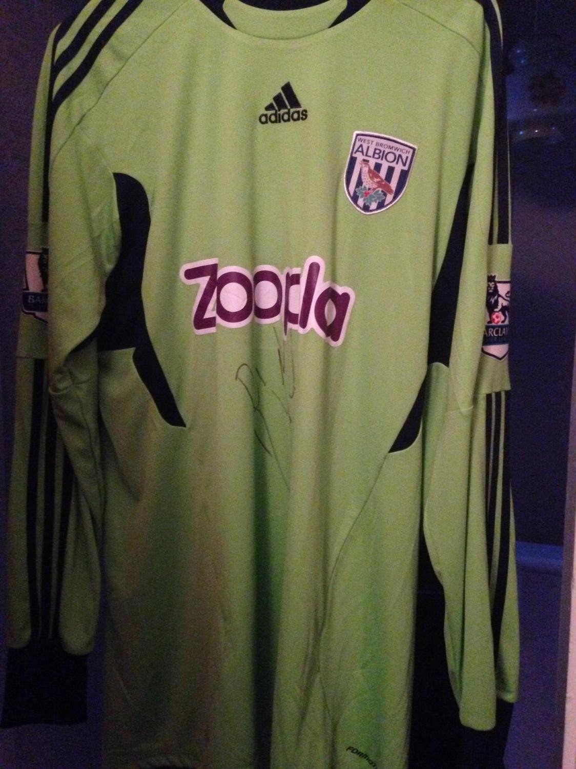 West Bromwich Albion 2012-13 GK Away Kit