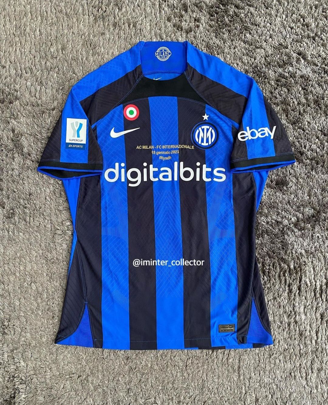 Inter Milan 2022-23 Supercoppa Italiana Kit