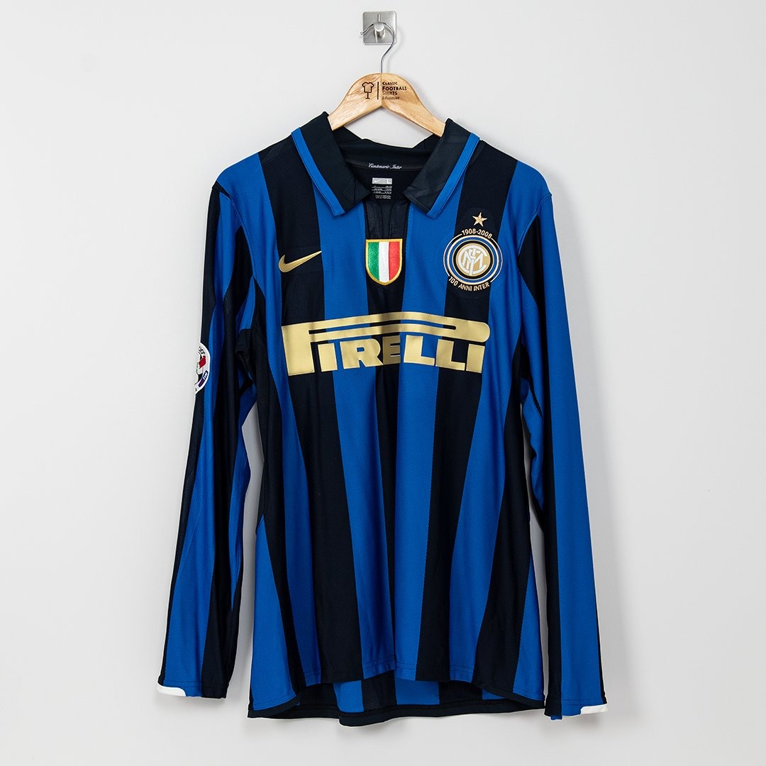 Inter Milan 2007-08 Home V2 Kit