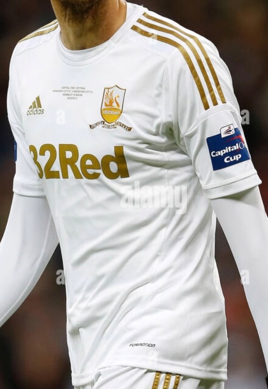 Swansea City 2012-13 EFL Cup Final Kit