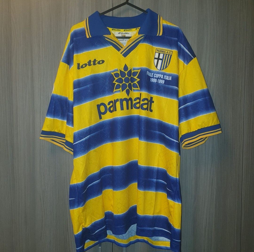 Parma Calcio 1998-99 Coppa Italia Final Kit