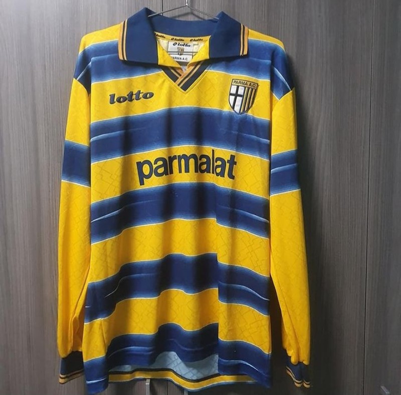 Parma Calcio 1998-99 UEFA Cup Home Kit