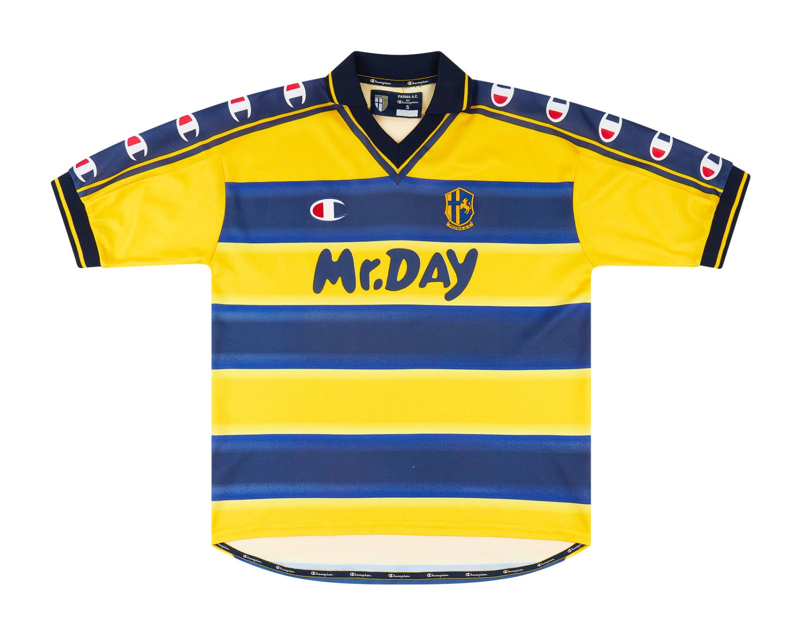 Parma Calcio 2000-01 Home V2 Kit