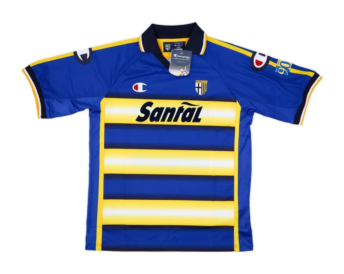 Parma Calcio 2003-04 Home V2 Kit