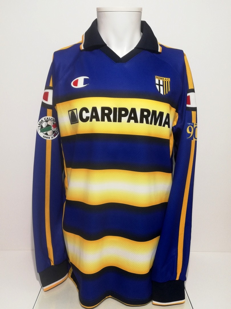 Parma Calcio 2003-04 Home V3 Kit