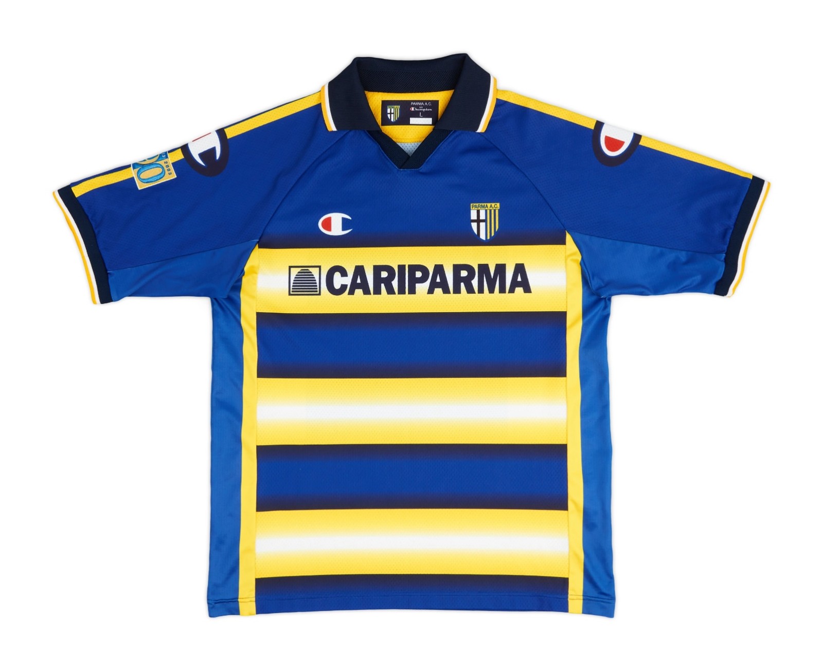 Parma Calcio 2003-04 Home V3 Kit