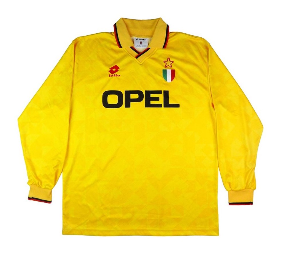 AC Milan 1994-95 Champions League Third Kit