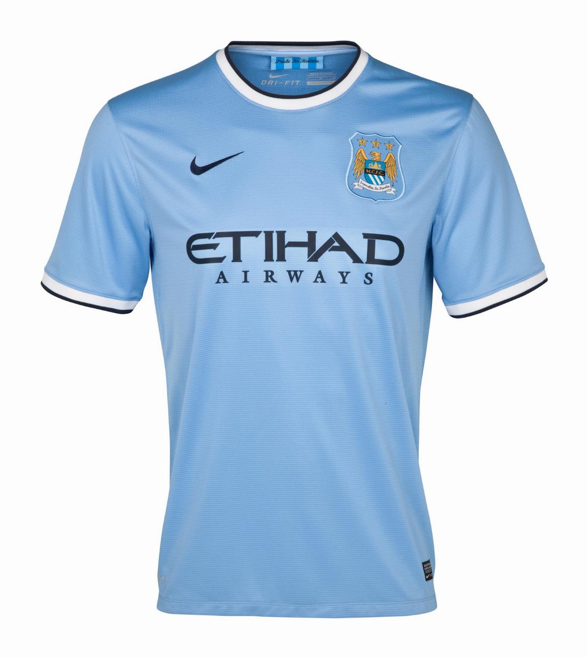 Manchester City 2013-14 Home Kit