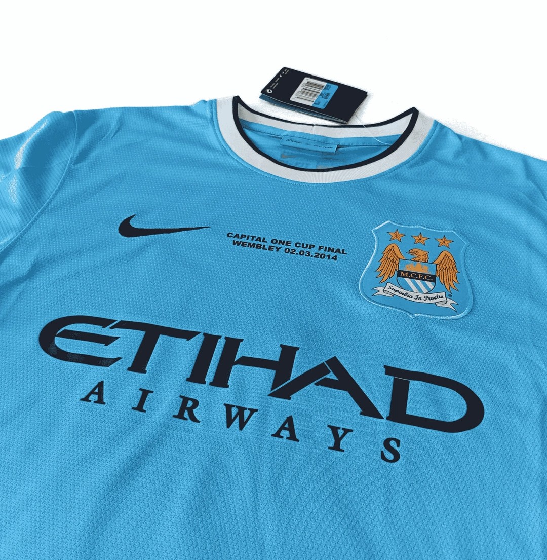 Manchester City 2013-14 EFL Cup Final Kit