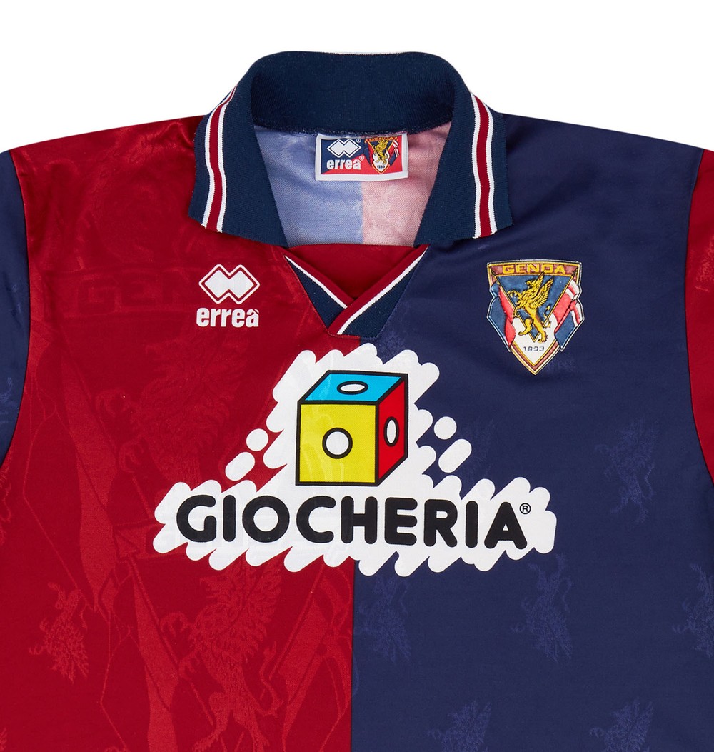 Genoa CFC 1995-96 Home Kit