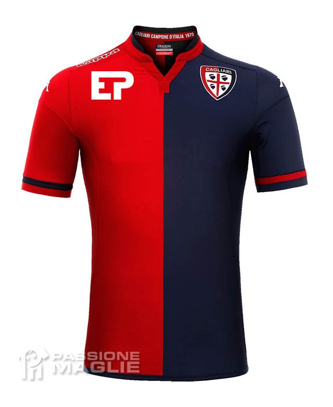 Cagliari Calcio 2015-16 Home Kit