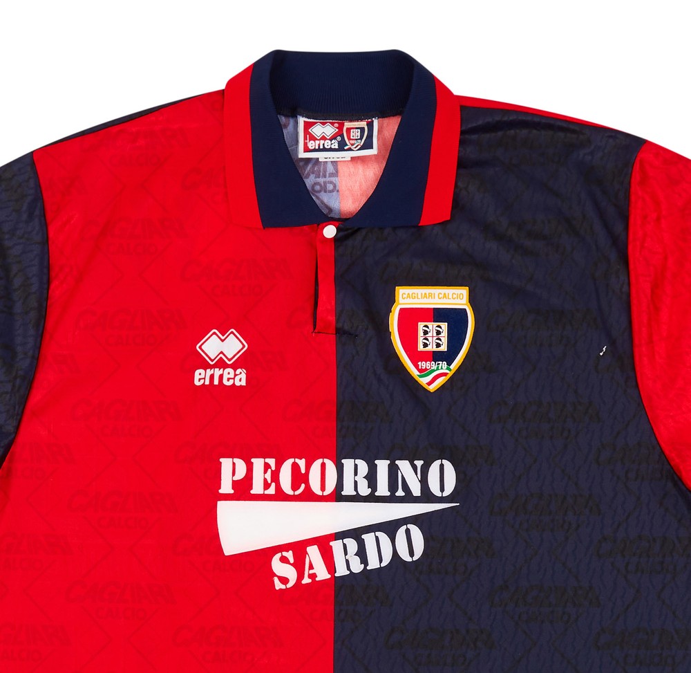 Cagliari Calcio 1993-94 Home Kit