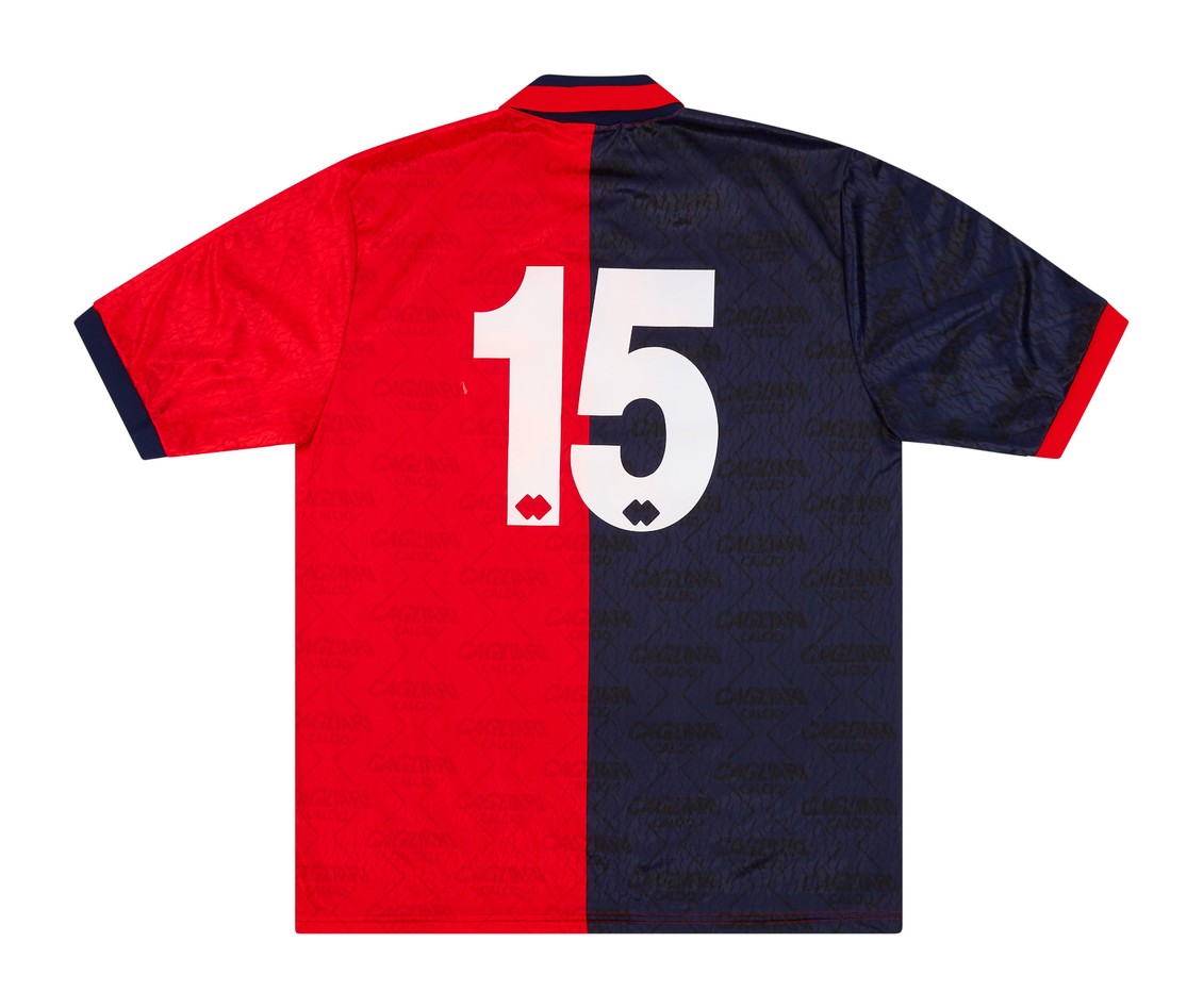 Cagliari Calcio 1994-95 Home Kit