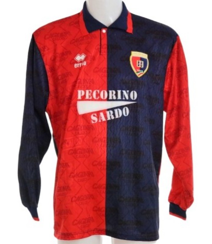 Cagliari Calcio 1995-96 Home Kit