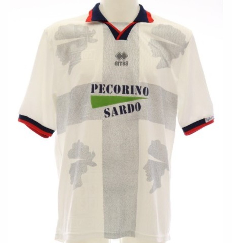 Cagliari Calcio 1995-96 Away Kit