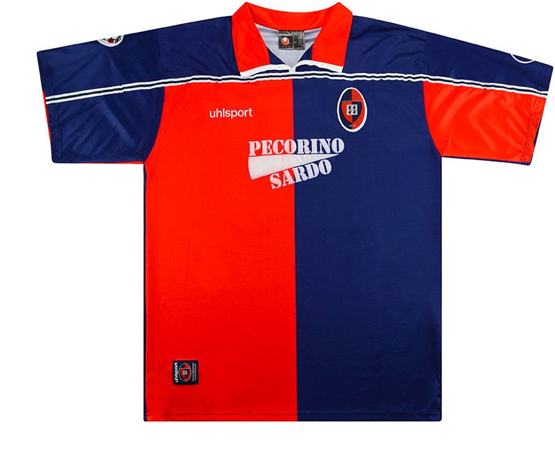 Cagliari Calcio 2000-01 Home Kit