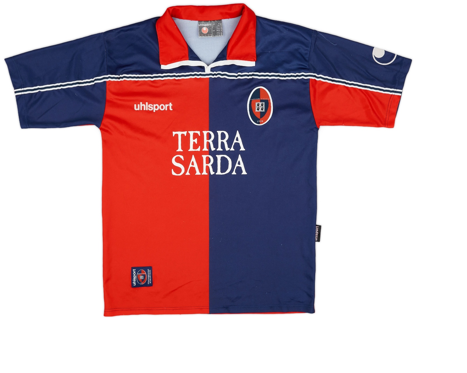 Cagliari Calcio 2000-01 Home 2 Kit