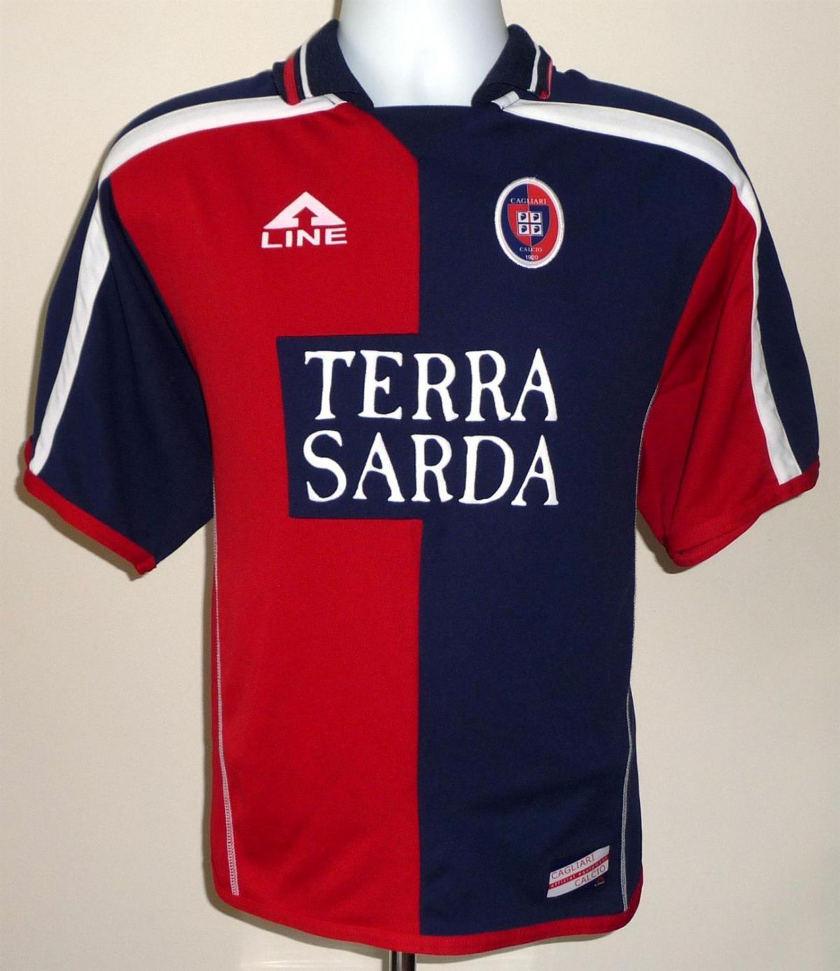 Cagliari Calcio 2002-03 Home Kit